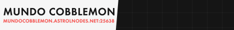 Mundo Cobblemon banner Mundo Cobblemon Minecraft server banner