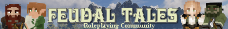 Feudal Tales banner Feudal Tales Minecraft server banner