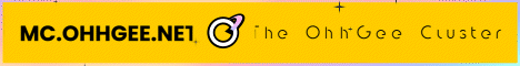 OhhGee banner OhhGee Minecraft server banner