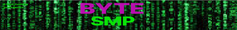 Byte SMP banner Byte SMP Minecraft server banner