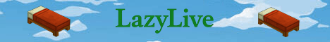 LazyLive banner LazyLive Minecraft server banner