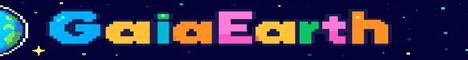 GaiaEarth banner GaiaEarth Minecraft server banner