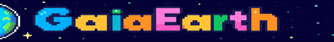 GaiaEarth banner GaiaEarth Minecraft server banner