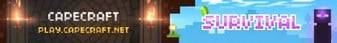 CapeCraft banner CapeCraft Minecraft server banner