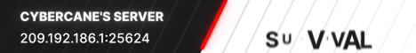 Survival Server banner Survival Server Minecraft server banner