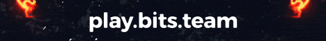Bits banner Bits Minecraft server banner