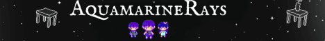 AquaCOM banner AquaCOM Minecraft server banner