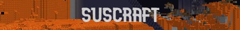 Suscraft banner Suscraft Minecraft server banner