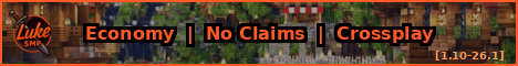 LukeSMP banner LukeSMP Minecraft server banner