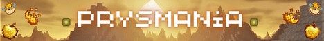Prysmania Network banner Prysmania Network Minecraft server banner