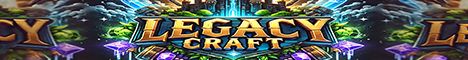 LegacyCraft banner LegacyCraft Minecraft server banner