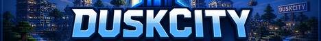 DuskCity banner DuskCity Minecraft server banner