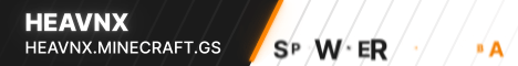 Heavnx Minecraft SMP banner Heavnx Minecraft SMP Minecraft server banner