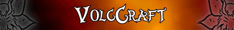 VolcCraft banner VolcCraft Minecraft server banner