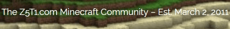 Z5T1 banner Z5T1 Minecraft server banner