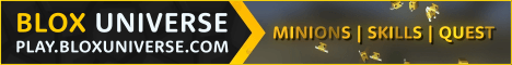 BLOX Universe banner BLOX Universe Minecraft server banner