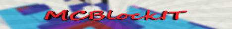 MCBlockIT banner MCBlockIT Minecraft server banner