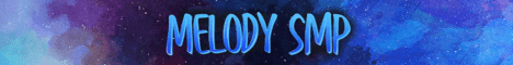 Melody smp banner Melody smp Minecraft server banner