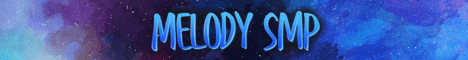 Melody smp banner Melody smp Minecraft server banner