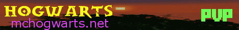 Hogwarts Network banner Hogwarts Network Minecraft server banner