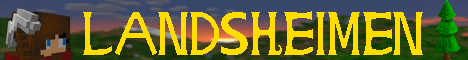 Landsheimen banner Landsheimen Minecraft server banner