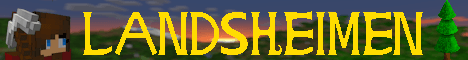 Landsheimen banner Landsheimen Minecraft server banner