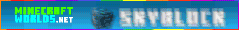 Minecraft Worlds banner Minecraft Worlds Minecraft server banner