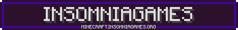 Insomniagames banner Insomniagames Minecraft server banner