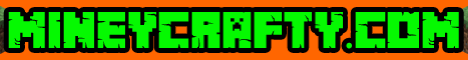 MineyCrafty banner MineyCrafty Minecraft server banner