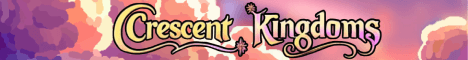 Crescent Kingdoms banner Crescent Kingdoms Minecraft server banner