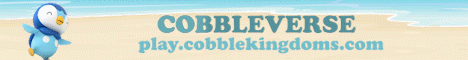 CobbleKingdoms banner CobbleKingdoms Minecraft server banner