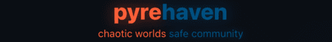 PyreHaven banner PyreHaven Minecraft server banner