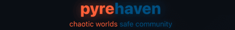 PyreHaven banner PyreHaven Minecraft server banner