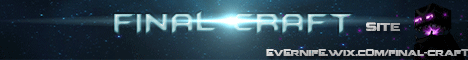 FinalCraft IDEAL banner FinalCraft IDEAL Minecraft server banner
