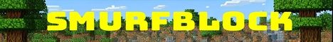 SmurfBlock banner SmurfBlock Minecraft server banner