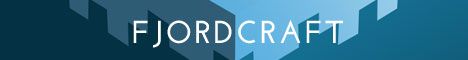 FjordCraft banner FjordCraft Minecraft server banner