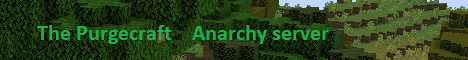The purgecraft banner The purgecraft Minecraft server banner