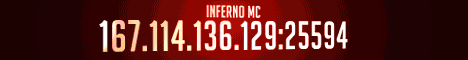InfernoMC banner InfernoMC Minecraft server banner