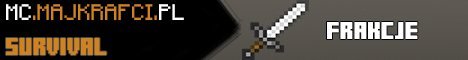 Majkrafci banner Majkrafci Minecraft server banner