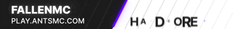 FallenMC banner FallenMC Minecraft server banner