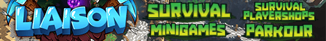 Liaison banner Liaison Minecraft server banner