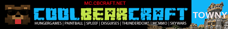 CoolBearCraft SlimeFun | Towny banner CoolBearCraft SlimeFun | Towny Minecraft server banner