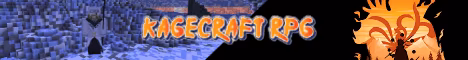 KageCraft RPG - Naruto banner KageCraft RPG - Naruto Minecraft server banner