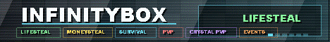 InfinityBox banner InfinityBox Minecraft server banner