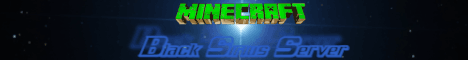 Black Sirius Server banner Black Sirius Server Minecraft server banner