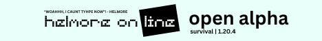 Helmore Online banner Helmore Online Minecraft server banner