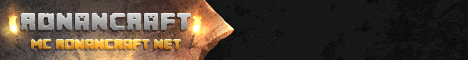 RonanCraft banner RonanCraft Minecraft server banner