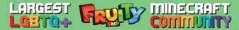 FruitySMP banner FruitySMP Minecraft server banner