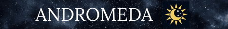 Andromeda banner Andromeda Minecraft server banner