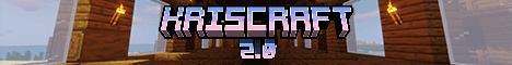 KrisCraft 2.0 banner KrisCraft 2.0 Minecraft server banner